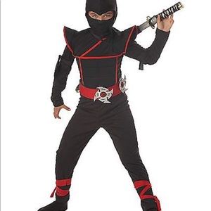 Ninja boys costume sz 6-8